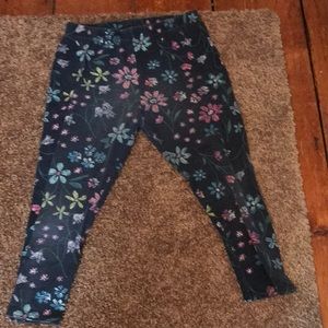 Flower leggings